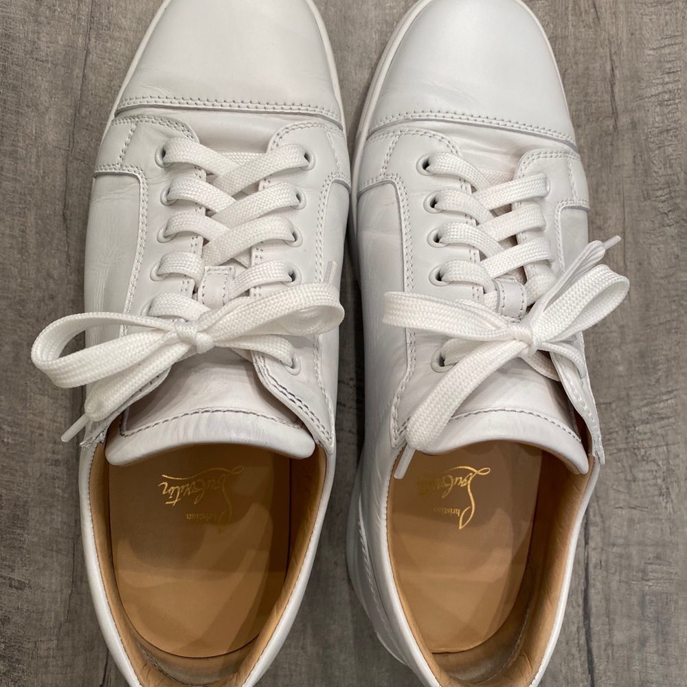 Christian Louboutin Louis Junior Flat Calf